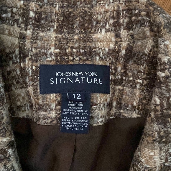 JONES New York Signature Vintage Tweed Jacket - Picture 5 of 7